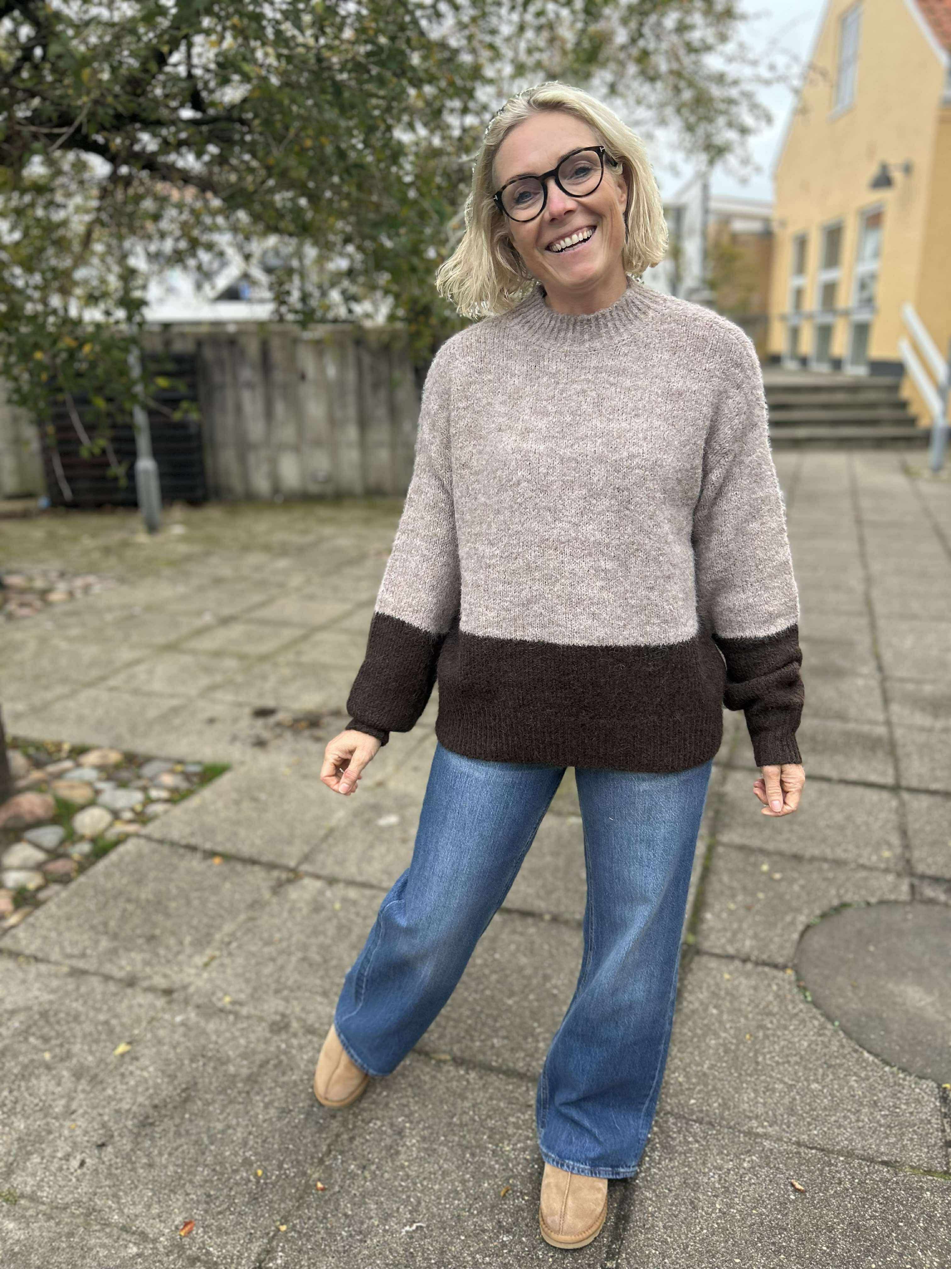 PCIVY Pullover - Greige